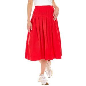 Alex Mill Women's Pull-on Skirt, Red, NWT